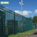 D Profile Iron Palisade Fencing